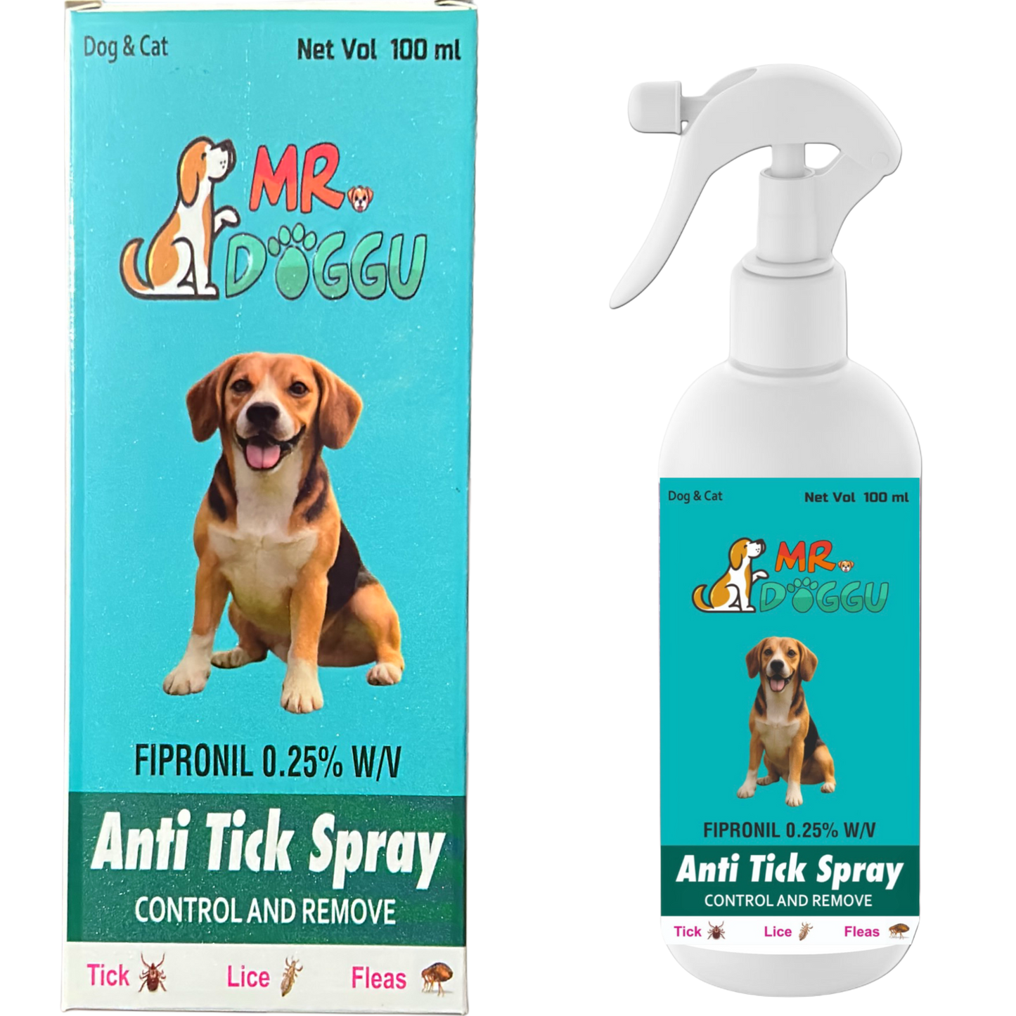 Anti-Tick Spray for Dogs (Safe & Strong)