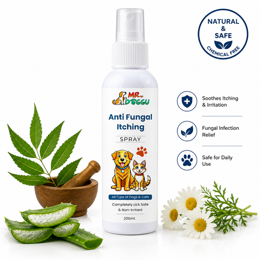 Anti-Fungal Itch Relief Spray for Dogs & Cats – Fast, Soothing Relief (200ml)