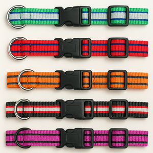 犬用品 NEIGHBORHOOD DOG COLLAR NARROW GLAY